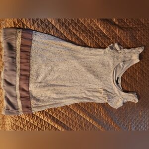 American Eagle Outfitters Cream Lace Dress